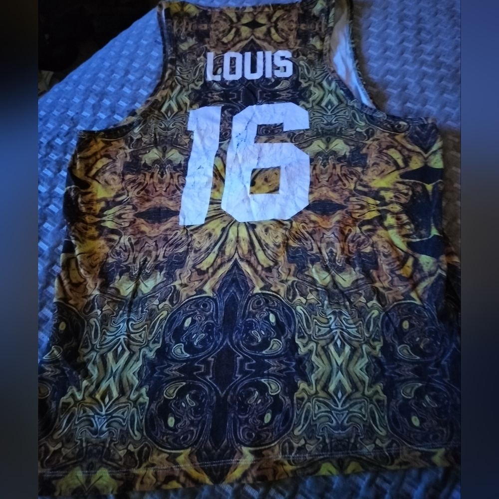 Vintage XL Eleven Paris LES (ART)ISTS 'LOUIS 16' Basketball Jersey Style Tank